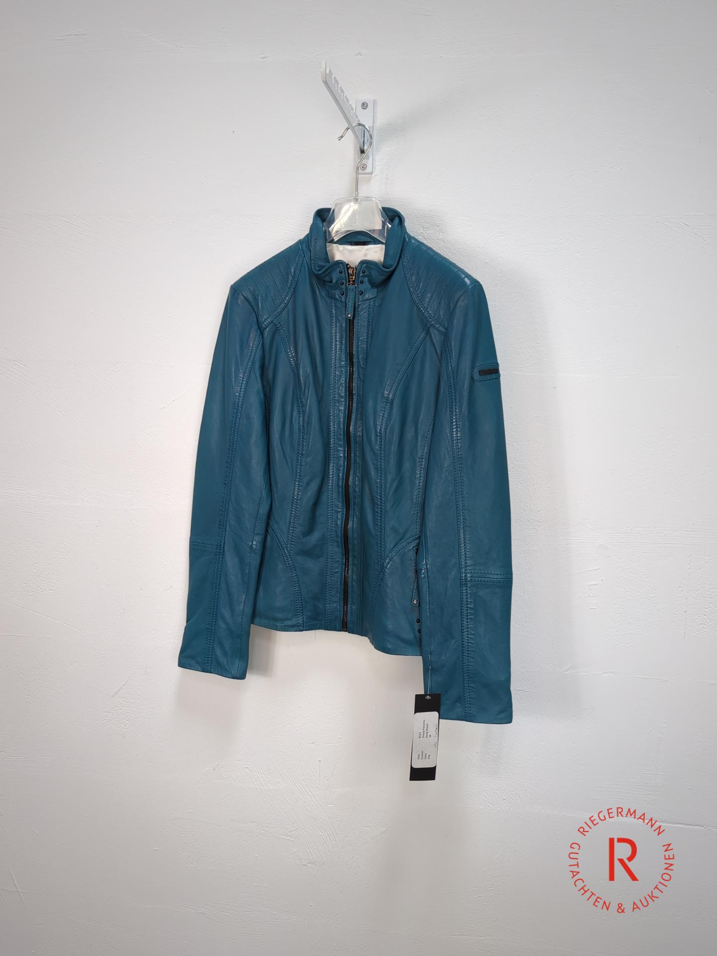 DAMEN LEDERJACKE GRÖSSE 38